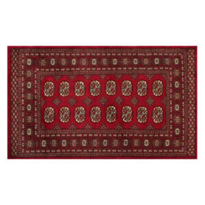 Bokhara 90x150cm Hand-Knotted Wool Rug In Red